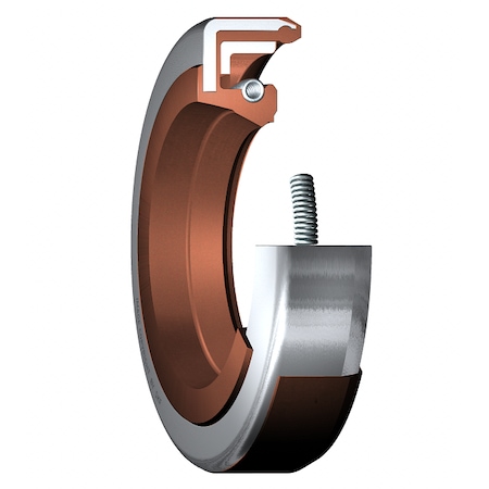 Skf FKM, double lip, Wave oil seal, S.S. case 17385